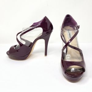 Steve Madden Heel Patent Leather Pump Platform